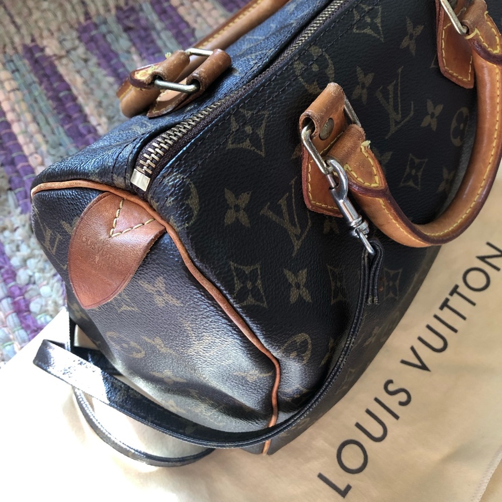100% Authentic Louis Vuitton Speedy 25 Monogram - Picture 5 of 13